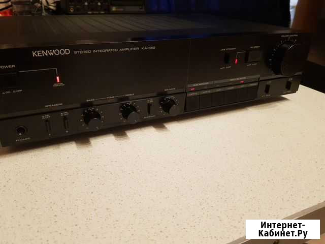 Стерео усилитель Kenwood KA-550 Япония 220 вольт Санкт-Петербург - изображение 1