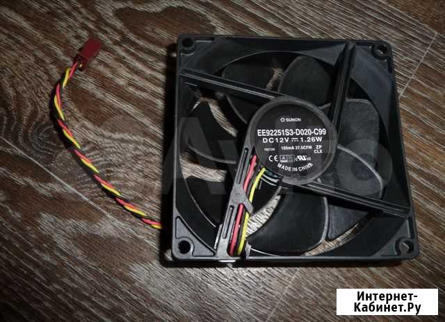 Вентилятор Sunon - DC 12V; 1.26W; 92mm (Новый) Красноярск - изображение 1