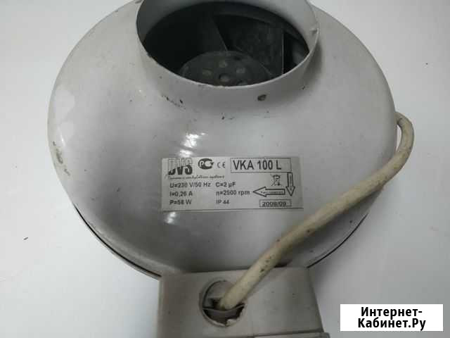 Вентилятор для круглых каналов VKA 100 L Обнинск - изображение 1