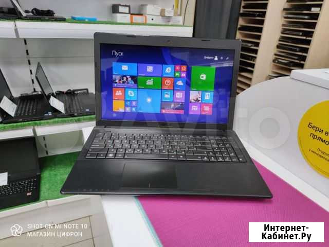 Хороший ноутбук для работы asus 2 ядра 4Gb 500Gb Кемерово - изображение 1