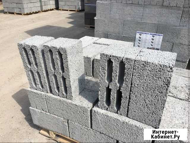 Газоблок, четырёх-щелевой керамзитоблок D1300 Пермь - изображение 1