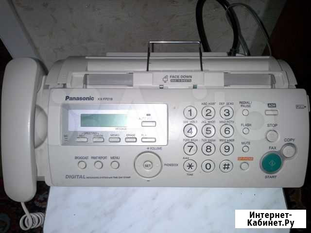 Телефон-факс panasonic KX-FP218 Волгоград - изображение 1
