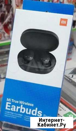 Наушники беспроводные Xiaomi Earbuds оригинал Грозный - изображение 1