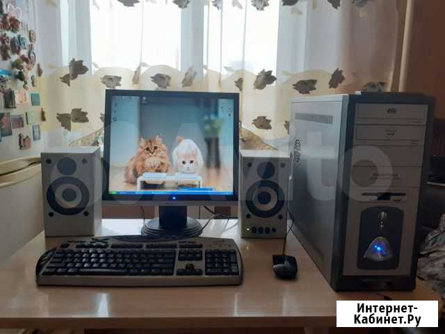 Компьютер, монитор, колонки, клавиатура и мышь Нижний Тагил - изображение 1