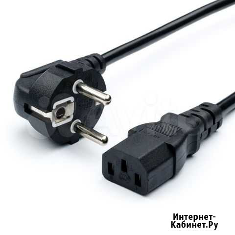 Кабель питания для блоков питания, IEC C13, 1.8м Новосибирск - изображение 1