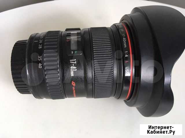 Объектив Canon EF 17-40 4.0L Казань - изображение 1