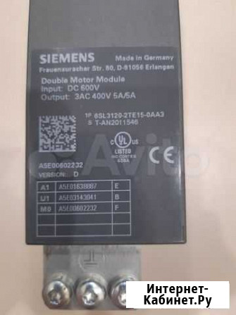 Siemens 6SL3120-2TE15-0AA3 Doppel Motor Modu Йошкар-Ола - изображение 1
