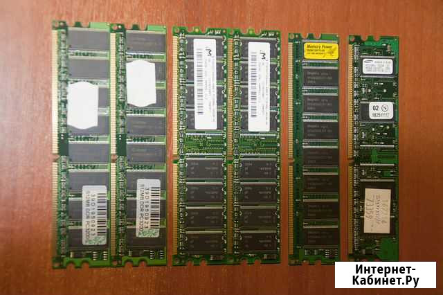 DDR I - 128, 256, 512 MB Тольятти - изображение 1