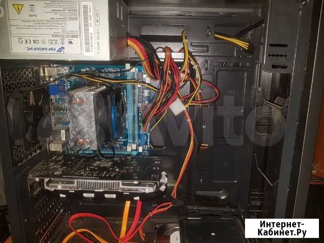 Игровой пк 1050ti + i5-3330 +8GB Брянск - изображение 1