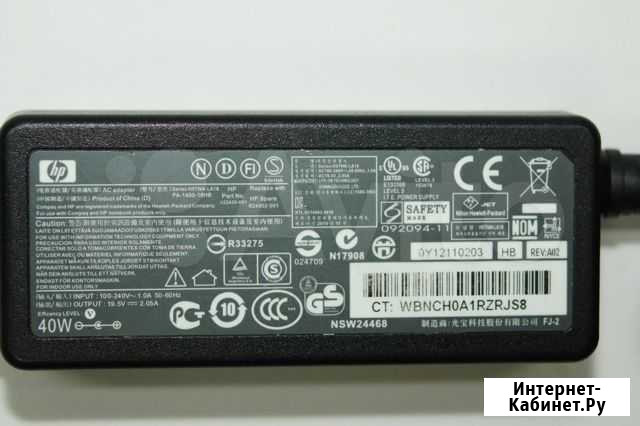 Зарядка HP Mini 110-3500 19 pa-1400-18hb Сочи - изображение 1