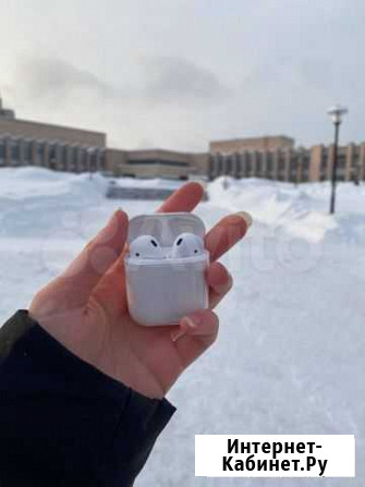 Airpods 2 lyx (чехол в подарок) Чебоксары - изображение 1