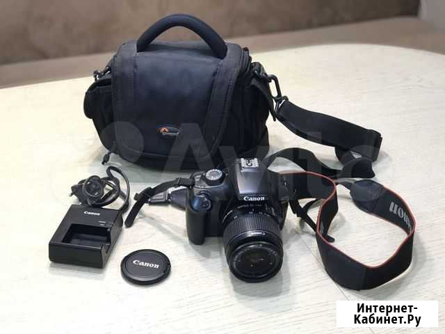Зеркальный фотоаппарат Canon EOS 1100D Иркутск - изображение 1