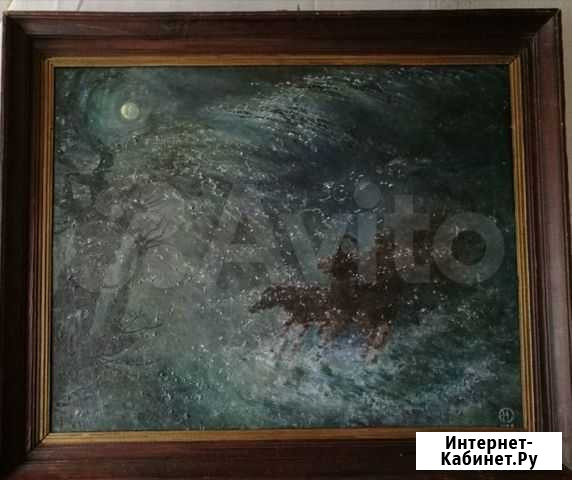 Картина маслом Бесы Н.Б.Охотина Москва - изображение 1