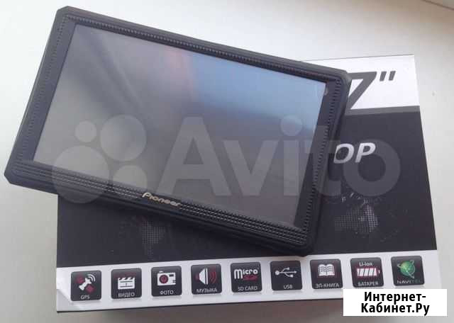 Pioneer 716 4G автомобильный GPS навигатор Обоянь - изображение 1