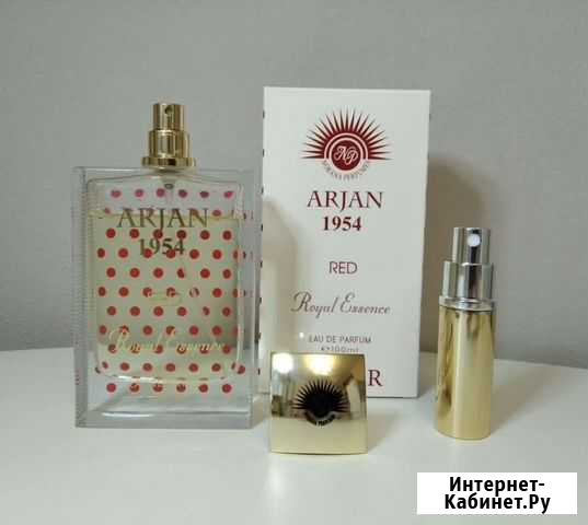 Отливант Духи Norana Perfumes Arjan Red Киров - изображение 1