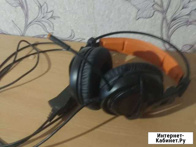 Игровые usb наушники со встроенной звук картой Астрахань - изображение 1