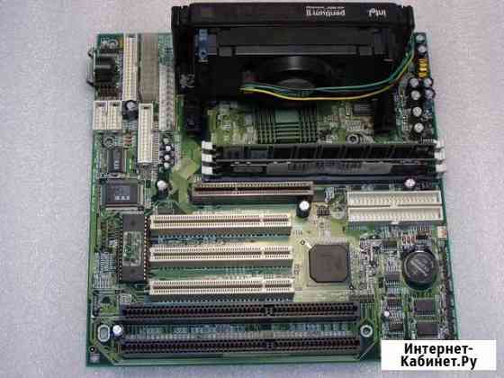 Материнская плата 6LX2/6EX2 slot 1 Pentium 2 128Mb Санкт-Петербург