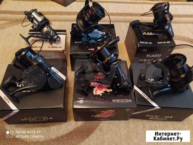 Катушки карповые Kaida,Mifine, Comoran, Ryobi Брянск - изображение 1
