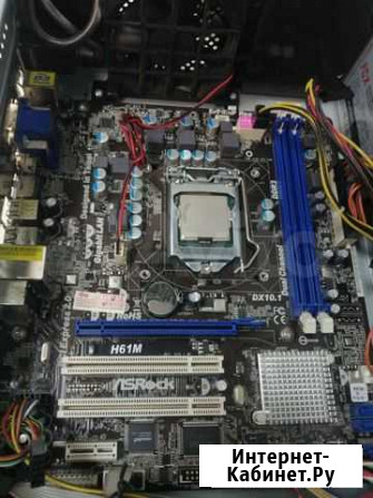 Материнская плата 1155 Asrock H61M Саранск - изображение 1
