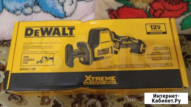 Сабельная пила dewalt DCS312B Subcompact Курск - изображение 1