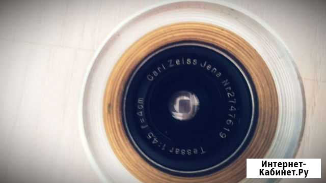 Объектив Carl Zeiss Jena Tessar1:4,5 Санкт-Петербург - изображение 1