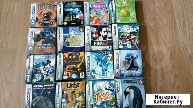 Игры для Game boy advanced, gba Ангарск - изображение 1