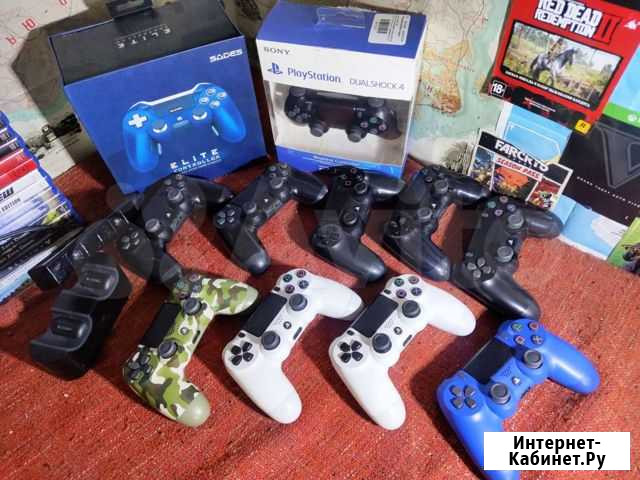 Джойстик PS4 Оригинал + Аксессуары Казань - изображение 1