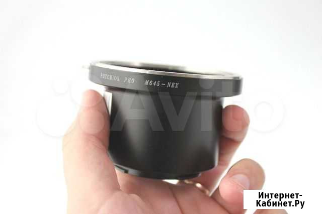 Переходное кольцо Fotodiox Pro M645-NEX Новосибирск - изображение 1