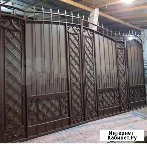 Кованные ворота Кузнецк - изображение 1