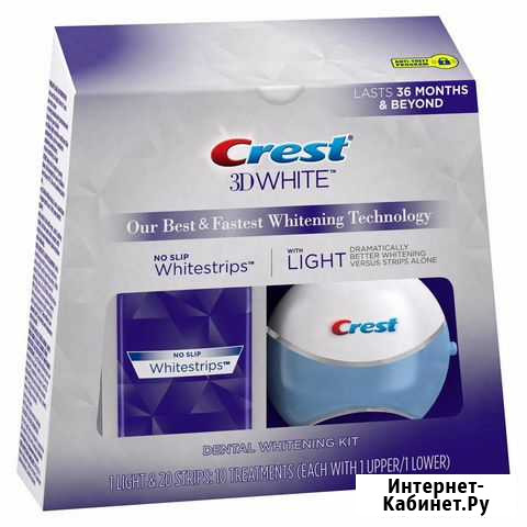 Полоски Crest 3D White Whitestrips with Light Симферополь - изображение 1