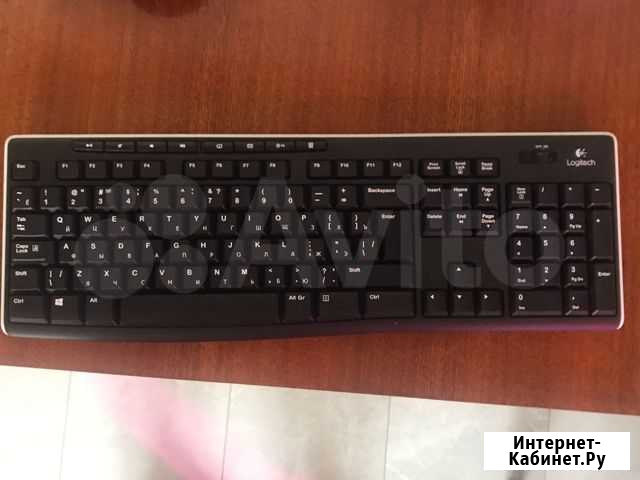Клавиатура беспроводная На запчасти k270 Logitech Киров - изображение 1