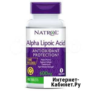 Антиоксидант Natrol Alpha Lipoic Acid 600 мг 45т Казань - изображение 1