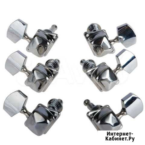 Комплект 3+3 колковой механики хром, Alice AL-015P Ставрополь - изображение 1