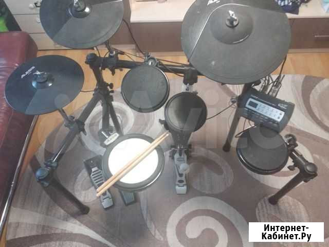 Барабаны Alesis DM8 на модуле Roland TD-3 Челябинск - изображение 1