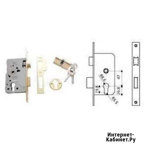 Новый Врезной замок tesa 20105PHN Москва - изображение 1