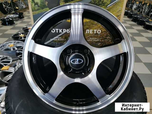 Новые литые диски R15 4x98 Kalina Granta Priora Октябрьский - изображение 1