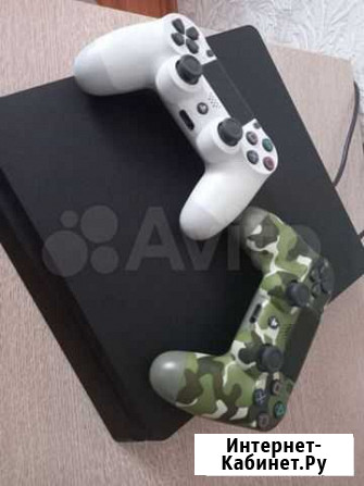 Sony playstation 4 PS4 slim плюс игры Петропавловск-Камчатский - изображение 1