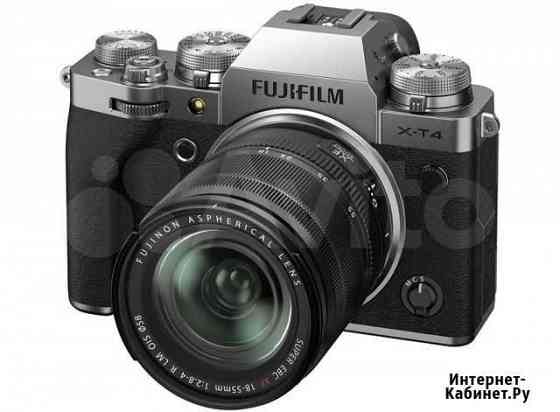 Fujifilm X-T4 kit 18-55mm f/2.8-4 Silver новый Москва
