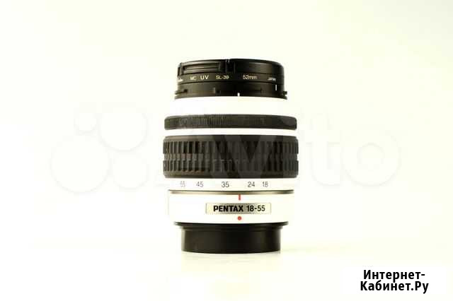 Объектив SMC pentax DA 18-55MM F/3.5-5.6 AL Б/у Новосибирск - изображение 1