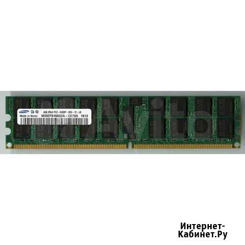 Оперативная память samsung 4 GB PC2-6400P M393T516 Химки - изображение 1