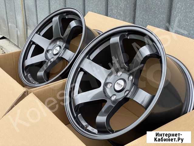 Новые диски Rota TE37 R18 5/120 Gunmetal Москва - изображение 1