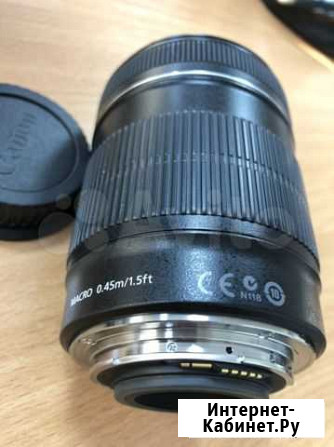 Объектив Canon EF-S 18-135 IS Ханты-Мансийск - изображение 1