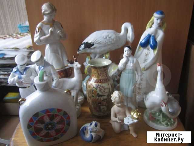 Фарфор. Статуэтка. лфз зкх Гжель Сочи - изображение 1