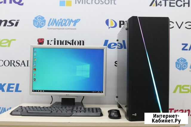 Игровой пк R5 2600X/16GB DDR4/SSD+HDD/GTX1060 6GB Уфа - изображение 1