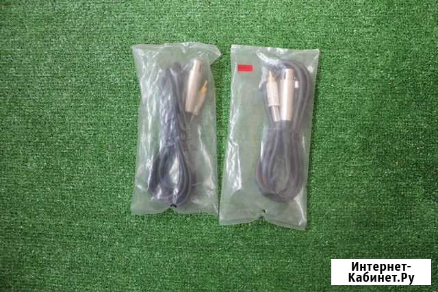 RCA-XLR Female кабели новые Краснодар - изображение 1