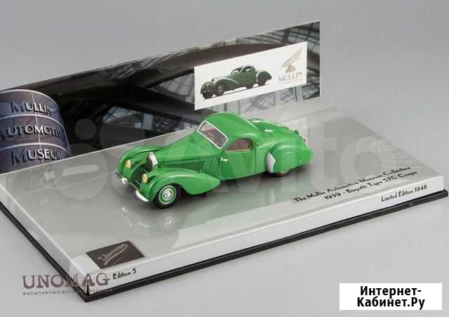 1:43 Bugatti Type 57C coupe 1939 The Mullin Санкт-Петербург - изображение 1