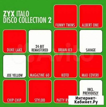 ZYX Italo Disco Collection 2 - 10 Москва - изображение 1