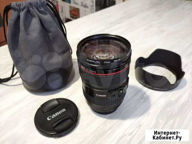 Объектив Canon EF 24-105mm f/4L IS USM Барнаул - изображение 1