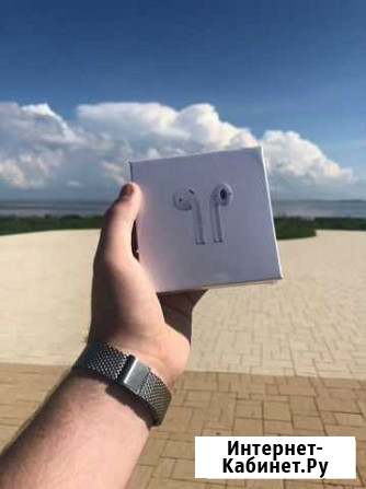 Топовые наушники Air Pods 2 Челябинск - изображение 1