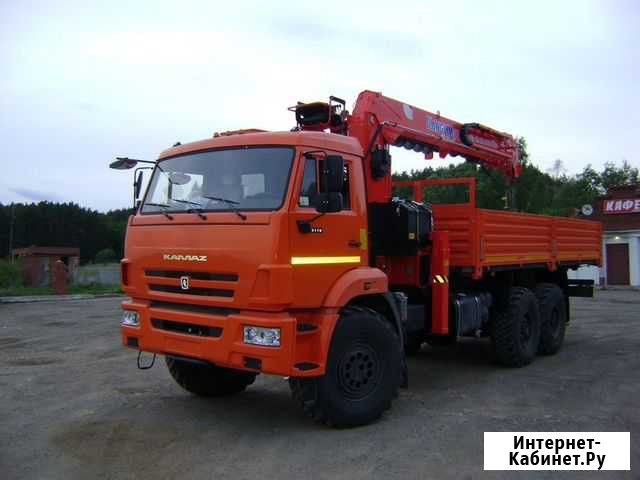 Манипулятор камаз 43118 с кму Kanglim-2056 бкм Казань - изображение 1